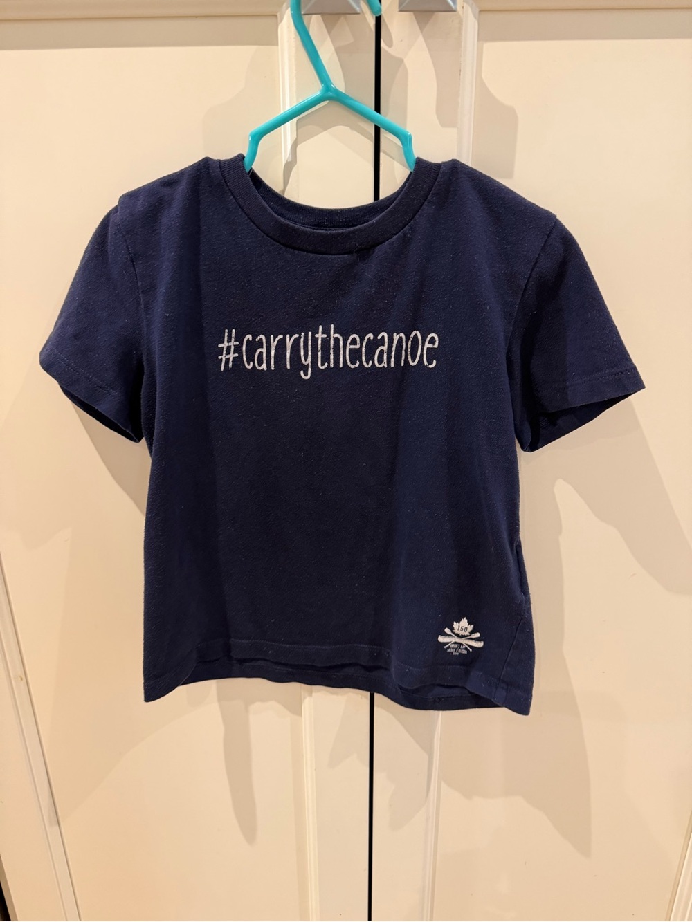 Hbc Hudson Bay #carrythecanoe Navy Kids Tee 3-4t